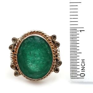 Quench Crackled Quartz Ring